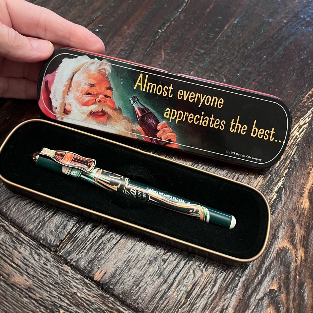 Vintage Coca Cola Pen in Tin